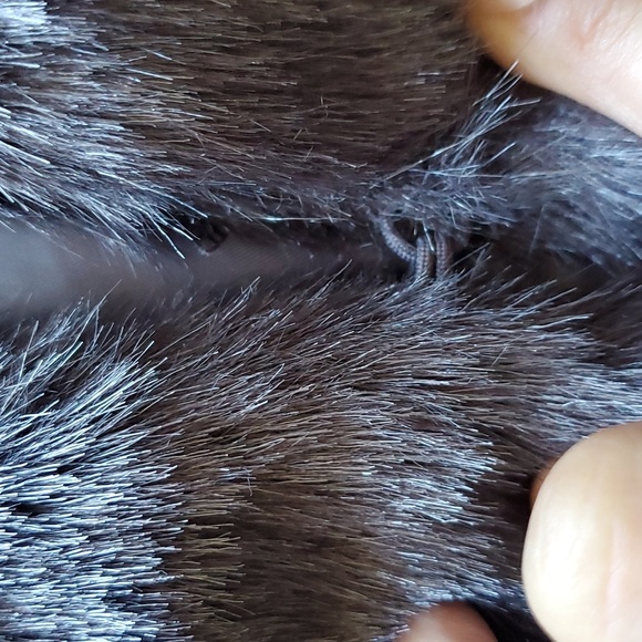 Banana Republic Plush Faux Fur Vest in Rich Purple - Picture 8 of 8